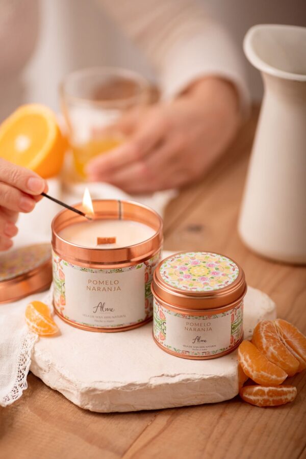 Set de Velas Aromáticas para Autocuidado